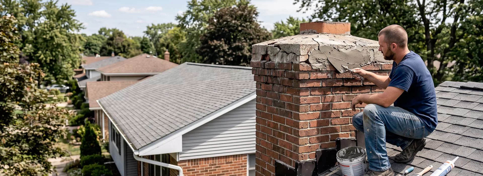 Chimney Crown Repair Cherry Hill, NJ