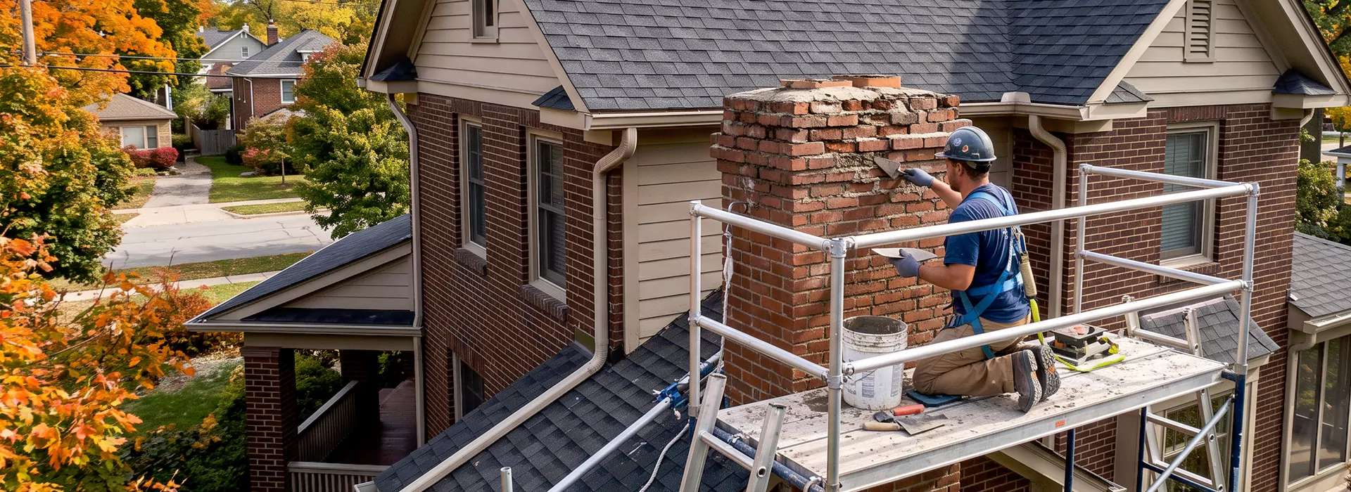 Chimney Masonry Repair in Cherry Hill, NJ