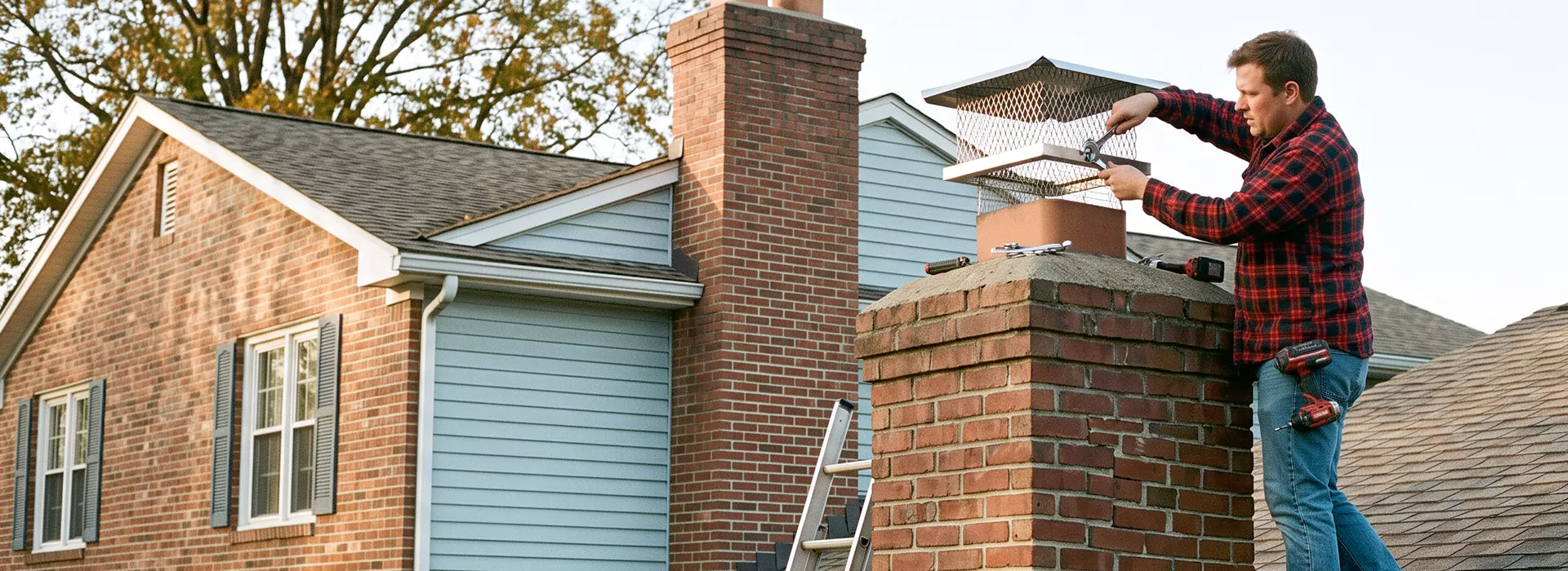 Chimney Spark Arrestor Installation in Cherry Hill