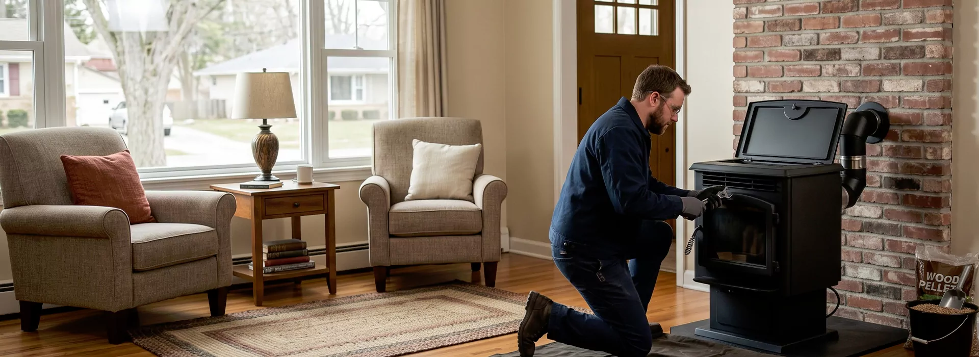Pellet Fireplace Installation Cherry Hill, NJ