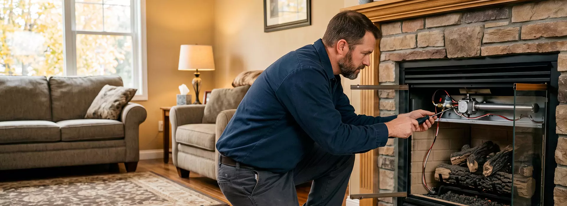 Propane Fireplace Repair in Cherry Hill, NJ