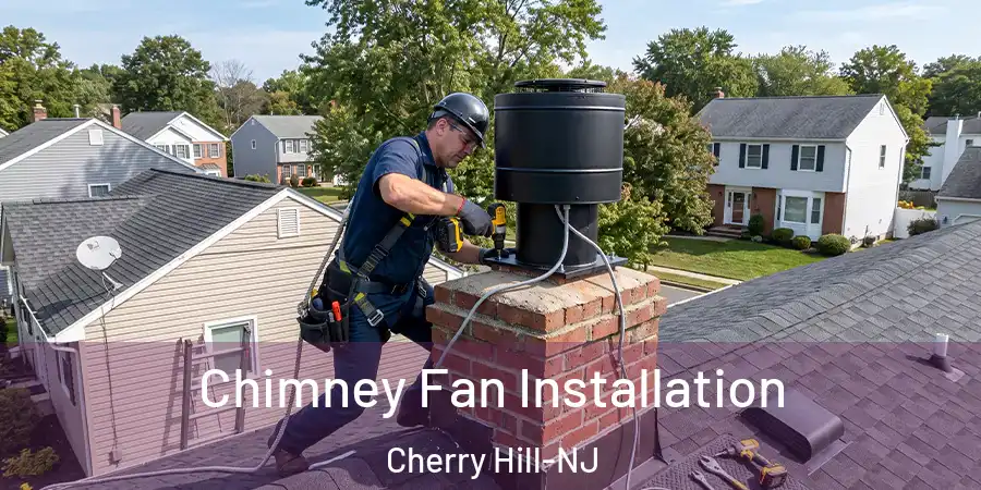 Chimney Fan Installation Cherry Hill-NJ