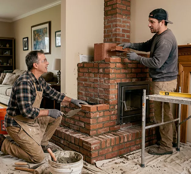 Certified Brick Fireplace Installation Company: Your Local Masonry Fireplace Contractors in Cherry Hill, NJ