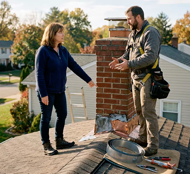 What Makes Our Chimney Flashing Services Different in Cherry Hill, NJ?