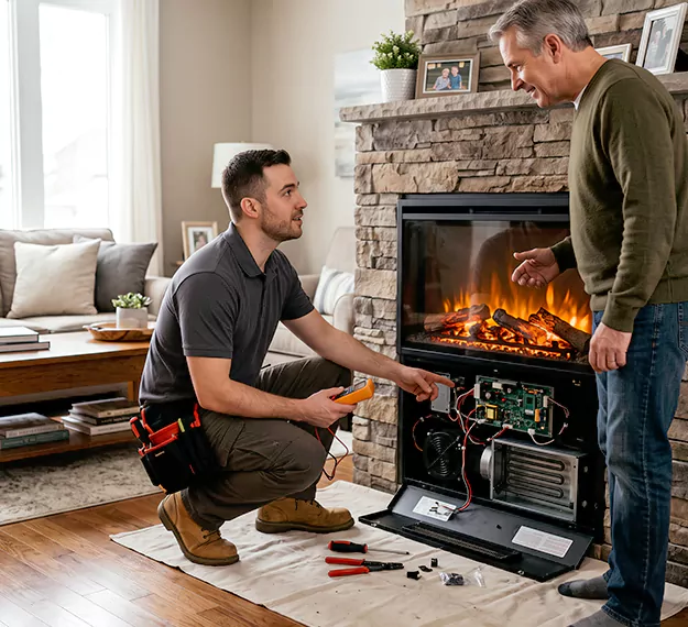 Why Cherry Hill Homeowners Choose Our Electric Fireplace Repair Team?