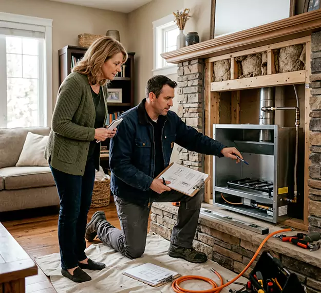 Why Cherry Hill, NJ Homeowners Choose Our Propane Fireplace Installation Team?