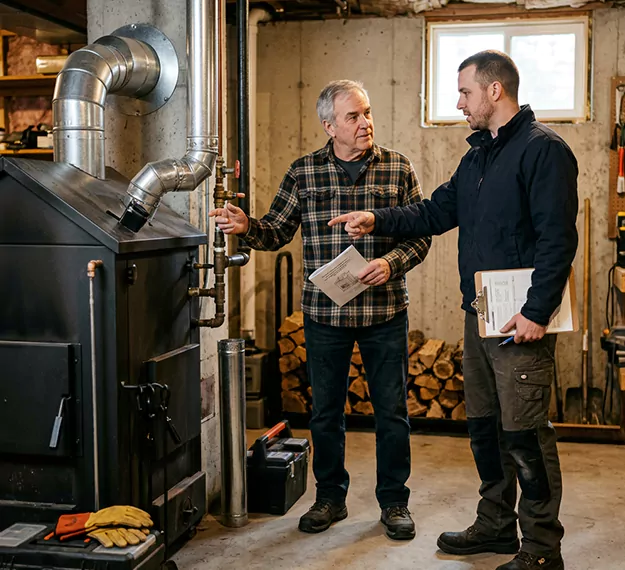Why Cherry Hill Homeowners Choose Our Wood Furnace Installation Team?