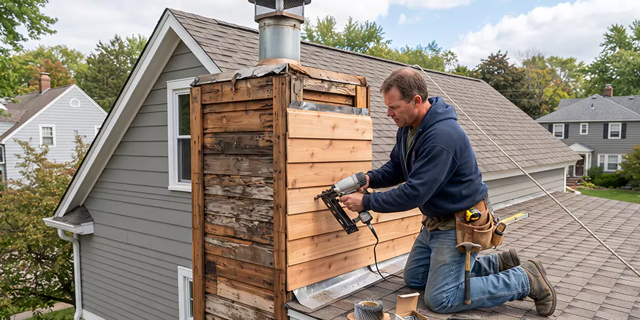 Wood Chimney Chase Repair Cherry Hill