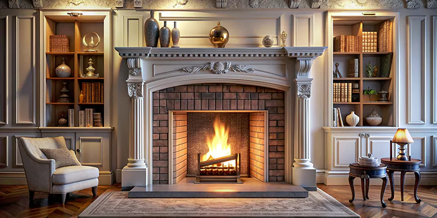 Classic Mantel Decor and Styling Cherry Hill