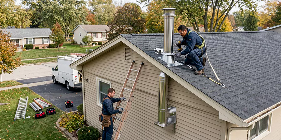 Installing a Pellet Stove in a Corner or Mobile Home Cherry Hill